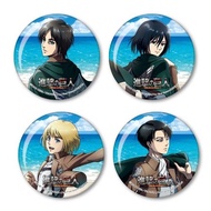Attack on Titan/Eren/Levi/Mikasa/Attack on Titan Look at the Sea Badge Merchandise Badge Pendant/deu