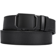 Gun Belt for Men Utility Harness Ratchet Black CCW/EDC Belt for Men Concealed Carry Holster