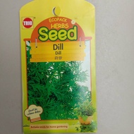 TRIO ECOPACK HERBS Seed Dill  - Great For Salmon Dishes