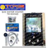 TORA TR-GWH 6D GAS WATER HEATER - PEMANAS AIR 6 LITER GAS LPG GWHGD PEMANAS AIR GAS SHOWER