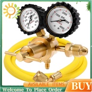 Nitrogen Regulator with 0-800 PSI Delivery PressureHose CGA580 Inlet Connection and 1/4In Male Flare