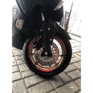 Yamaha NMAX Motorcycle Rim sticker Special gold Color Rims