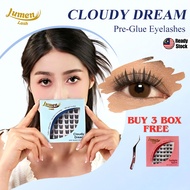 Bulu Mata Tanpa Gam [Free Golden Tweezer] Lumen Lash # Cloudy Dream | Airy Nano Series Eyelash Glue 