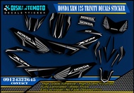 Honda Xrm 125 Trinity Decals Sticker