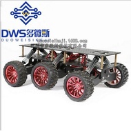 Off-road Climbing Raspberry Pi Chassis6WD Search and Rescue   Shock Absorption Small Car Platform Sm