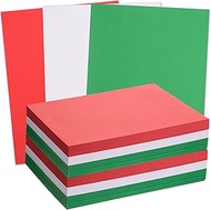 240 Sheets Christmas Cardstock Paper 8.5 x 11" A4 Red Green White Blank Medium Thick Cards Stock 180