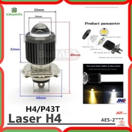 ( ORI AES ) LAMPU LED HEADLAMP H4 LASER AES I Bohlam Led H4 Laser