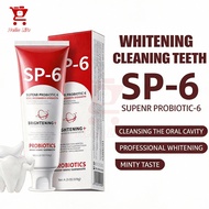 【SG】✨Sp-6 Probiotic Whitening Toothpaste 120g Eliminates Bad Breath Whitens And Removes Yellow Tooth
