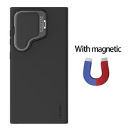 Nillkin เคส Samsung Galaxy S24 Ultra CamShield Silky Prop silicone Case กล้องฝาครอบป้องกันเคสสำหรับ