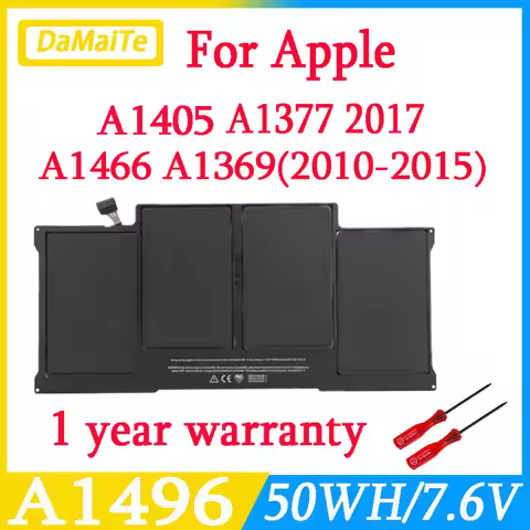 A1405 Laptop Battery For Apple Macbook Air 13 Inch A1496 A1369 A1466 A1377 2011 - 2015 Year Batterie