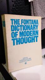 媽媽嘻2號《The Fontana Dictionary Of Modern Though 》000634884X