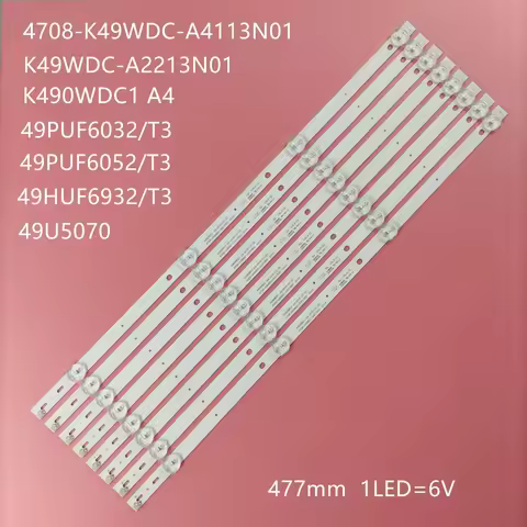LED TV backlight 49u5855ec 49puf6032/T3 49dl4012n/62 Polaroid p49fn0038k Supra stv-lc50lt0010f stv-l