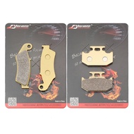 Motorcycle Brake Pads For SUZUKI DR 250 1995-2000 DR250 Djebel 250 1996-1998 DR-Z 250 RMX 250 DR 350