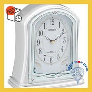 Rhythm (RHYTHM) Citizen tabletop clock radio clock analog silver CITIZEN Parudorimu R694 4RY694-019