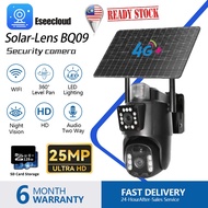 NEW Eseecloud 4K 8MP 4G SIM Card Solar CCTV Wireless Camera CCTV Outdoor Solar Camera 360 Built-in B