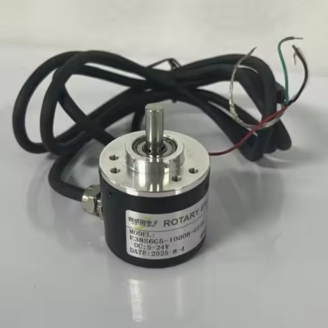 Rotary Incremental Encoder 38S6G5-B-G24N AB 2-Phase connection 50/100/200/360P/R 5-24V Solid Shaft D