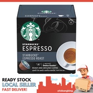 [sgstock] Starbucks Espresso Roast by Nescafe Dolce Gusto, 12 Servings