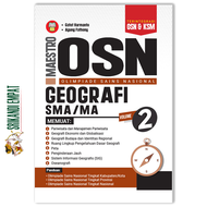 Buku Maestro Olimpiade Sains Nasional Geografi SMA-MA Volume 1 | Volume 2 / Terintegrasi OSN & KSM