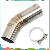 Slip on for  959 Panigale 60mm Motorcycle Exhaust Middle Link Pipe Escape Stainless Steel Muffler