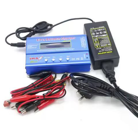 IMAX B6 80W 6A Battery Charger With 12V 5A Adapter Lipo NiMh Li-ion Ni-Cd Digital RC Balance Charger