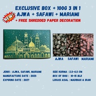 Gift Box Ramadhan: Premium Dates | Kurma Ajwa Safawi Mariami | Door Gift Hamper Exclusive