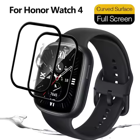 9D HD Curved Screen Protector For Huawei Honor Watch 5 Smartwatch Anti-scratch Film For Honor Watch 