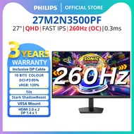 Philips Evnia 27M2N3500PF | 27" QHD Fast IPS 260Hz 0.3ms QHD [2560 x 1440] GAMING MONITOR