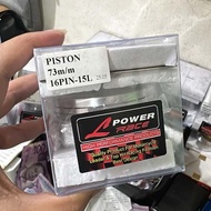 Lhk piston kit 73mm pin 16