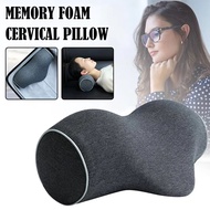 Hisoka Cervical Pillow Traction Pillow Neck Massage Memory Foam Pillow Core Pure Cotton Hot Compress