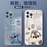 Metal Paint Glass Phone Case iphone 13 14 13 12 11promax i11 i13 Dizai Qiqi