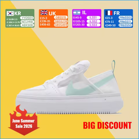 NIKE Court Vision Alta TXT Low Unisex Skate Shoes Classic Casual Shoes for Daily Wear CW6536-100