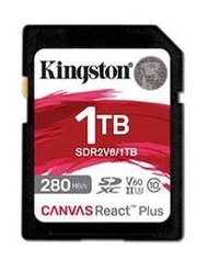 金士頓 SDR2V6/128GB V60 C10 SD記憶卡 適用專業相機 攝影機
