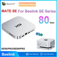 Beelink Mate Mini Docking Station Thunderblot 5 High Speed for Mac Mini PC SER9 SER8 SER5 แล็ปท็อปเก