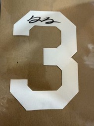 NBA Kuzma 古斯馬 親筆簽名 3字  球衣字