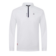 Munsingwear/thin Style MUNSINGWEAR Golf Clothing Men Women Sports Long-Sleeved T-Shirt Zipper Can Be Customized