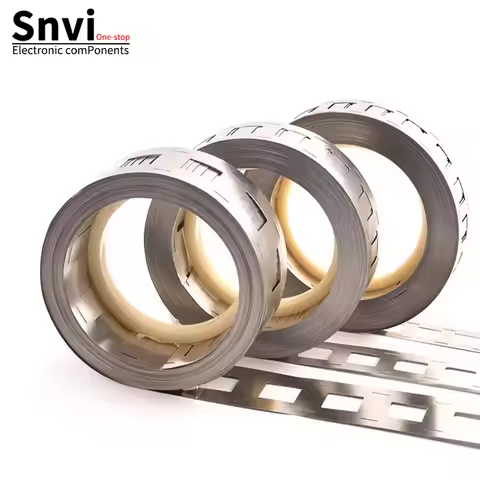 18650 Nickel-Plated Steel Strip, 2170/26650/32650 Steel Strip, Lithium Battery Nickel Sheet, Spot We