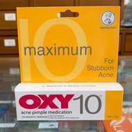 Oxy 10 acne pimple medication (25g)