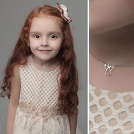 Necklace Valentine's Day European American Guardian Angel Manufacturer Wholesale 925 Necklace Female