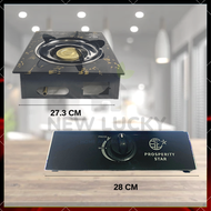 NEW LUCKY [1PC] Standard Quality Single Burner / Glass Single Gas Stove /  Kitchen Stoves / Single B