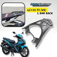 YAMAHA LC V8 LC135 FI V8 REAR RACK MONORACK TOP BOX RACK SPOILER RACK (NEW)