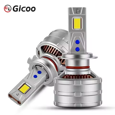 Gicoo X45 Auto Super Bright 300w 50000lm H7 Bulbs Headlights Lamp H1 H4 H11 9005 for Car Laser 5080 