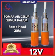 MAXPUMP Pompa Celup Screw Sekrup Pump DC 12V DC 24V Mesin Pompa Sedot Air Celup Dalam Sumur bor 3inc