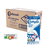 Cowhead Uht Milk Pure 1L - Carton