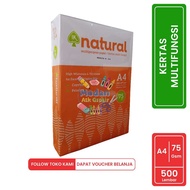 A4 SIZE HVS PAPER 75 GSM THICKnatural