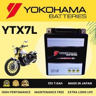 YTX7L / YTX7L-BS YOKOHAMA MOTORCYCLE GEL BATTERY FOR R25 BENELLI RFS150 CBR150 CBR250 KLX150 BENELLI