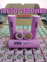 ถ่านชาร์จ 18650 3.7V 2600mAh Li-ion  ถ่านโซล่าเซล ถ่านสว่านไฟฟ้า แบตพาวเวอร์แบงค์ 5c 10c dmc dmegc แบตลิเธียม 21700