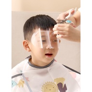 Children Haircut Face Mask Cut Bangs Disposable Shatter-resistant Hair Baffle Child Baby Face-coveri