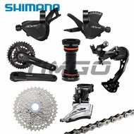 Fast delivery- Shimano Alivio 2×9 Speed Groupset SL-M3100 RD-M3100-SGS FD-M6025--H(Deore) FC-MT210-2