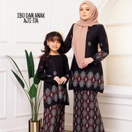 SONGKET PREMIUM LATEST 2023 IBU DAN ANAK Baju Kurung Moden Set Sedondon Ibu Dan Anak Family Set Baju Raya 2023 Baju Baru