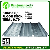 Bondek Bondex Floordeck Bondek Cor REAL Harga Per Lembar Panjang 6